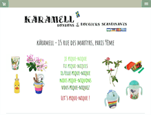 Tablet Screenshot of karamell.fr